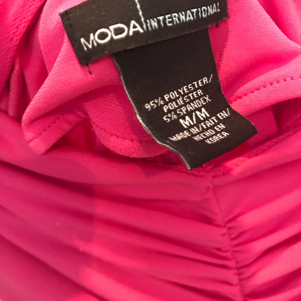Hot pink Victoria Secret fitted bodycon dress - Picture 2 of 4